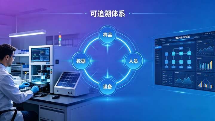 光伏实验室测试流程追溯难题的专属解决方案